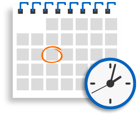 Calendar to request a meeting